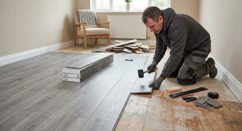 Laminate Floor Remodeling in Roseville, CA