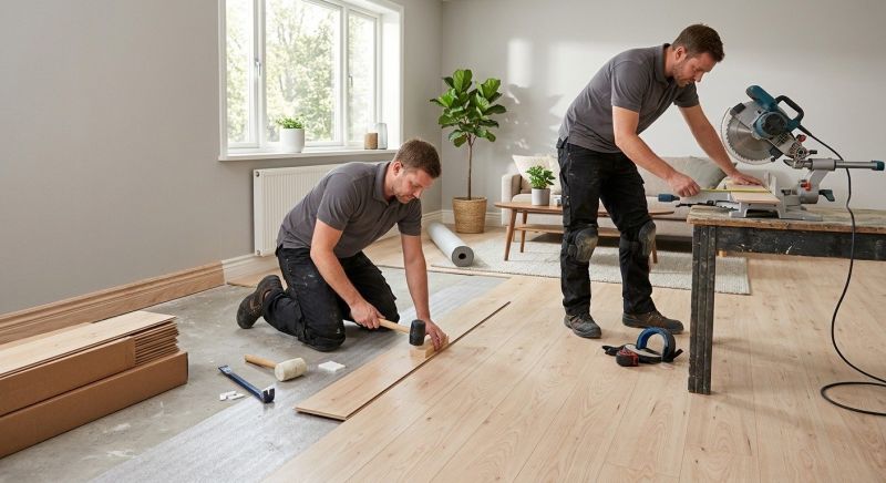 Laminate Tile Installation in Roseville, CA