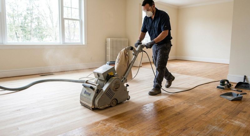 Birch Floor Refinishing in Olathe, KS