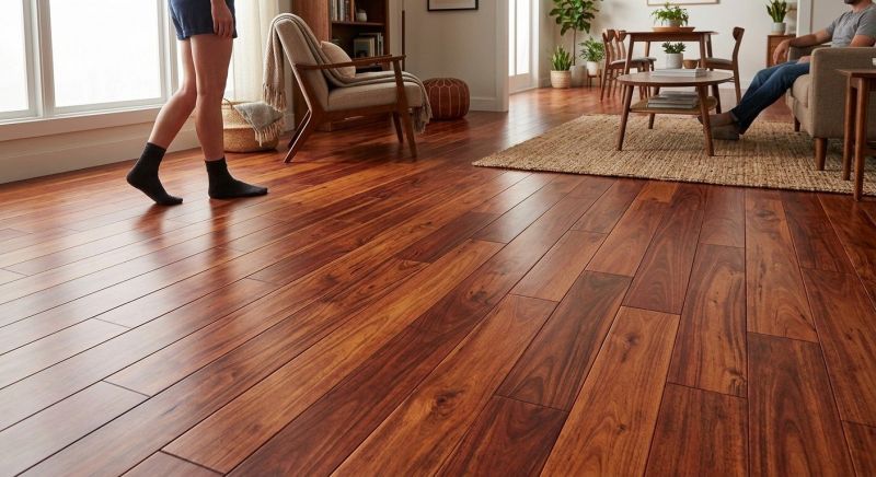 Cherry Floor Installation in Phoenix, AZ