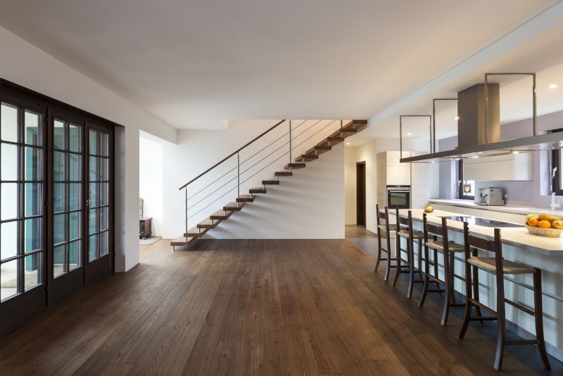 Dark Wood Floor Installation in San Antonio, TX