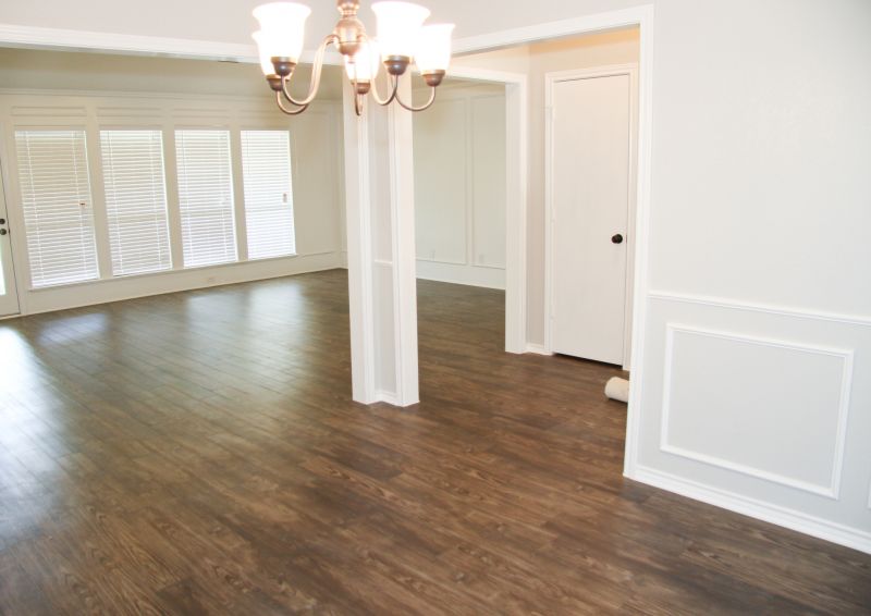 Dark Wood Floor Installation in Manassas, VA