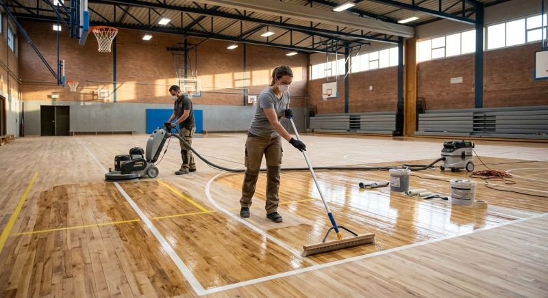 Floor Refinishing Service in Alpharetta, GA