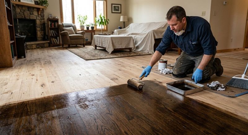 Floor Staining Service in Alpharetta, GA