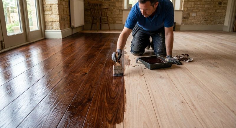 Floor Staining Service in Alpharetta, GA