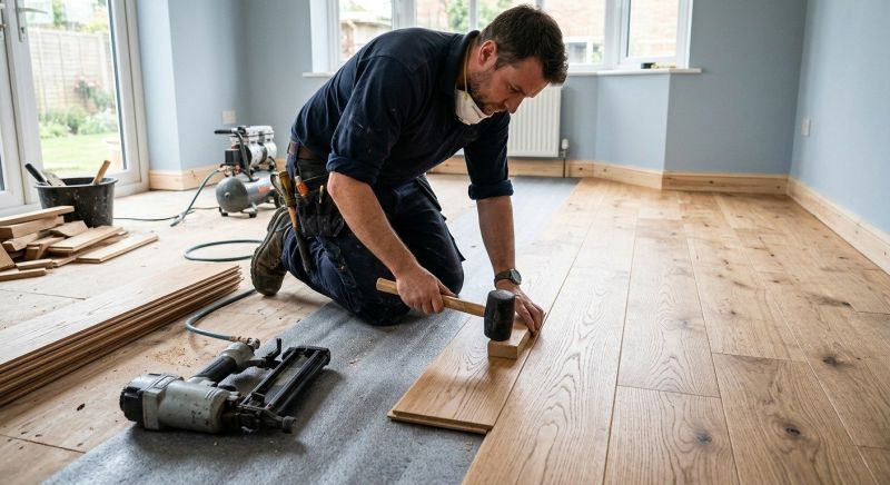 Hardwood Floor Installation in Austin, TX