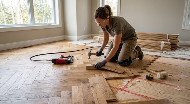 Hardwood Floor Installation in Fort Worth, TX