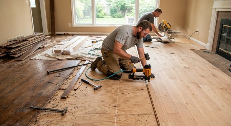 Hardwood Floor Installation in Phoenix, AZ