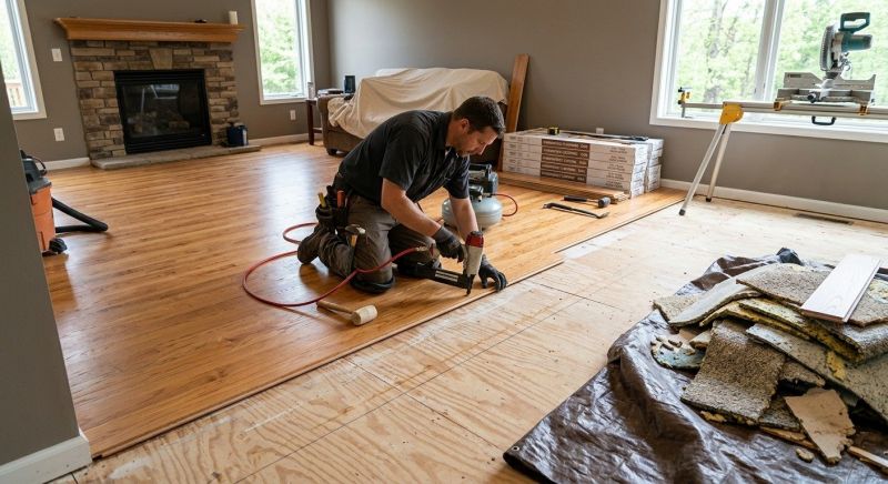 Hardwood Floor Renovation in Austin, TX
