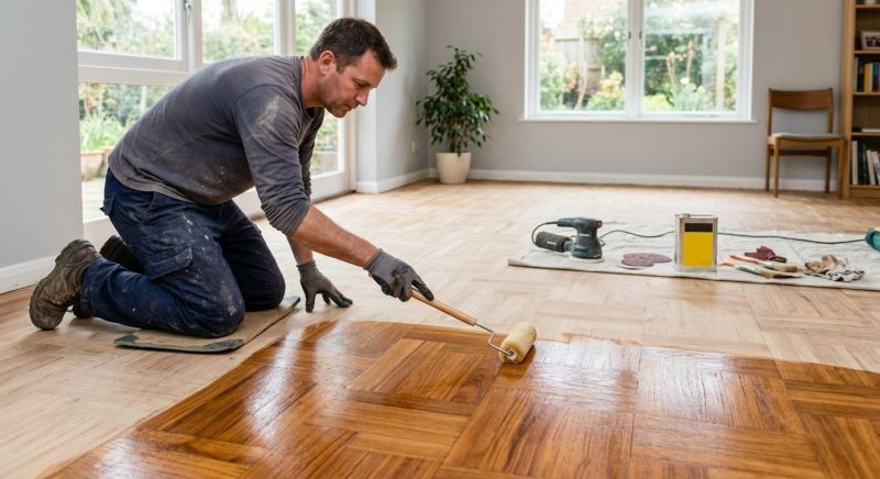 Oak Floor Refinishing in Kansas City, KS