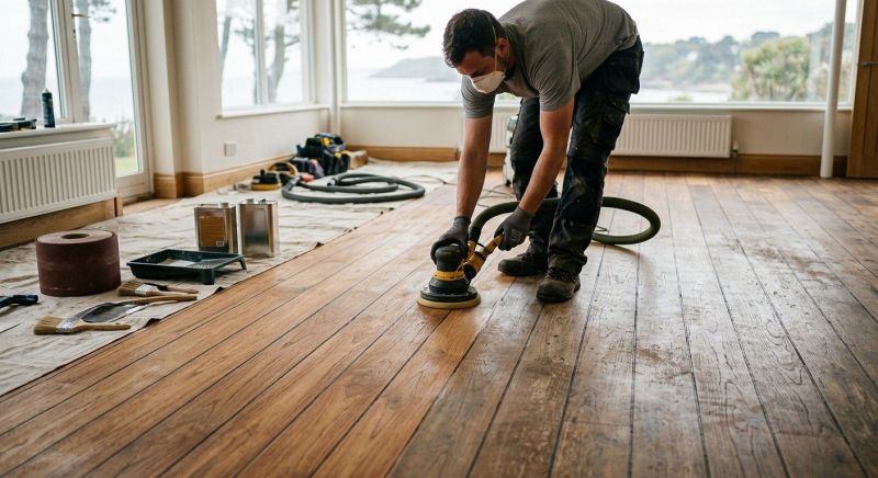 Tiger Wood Floor Refinishing in Kansas City, KS