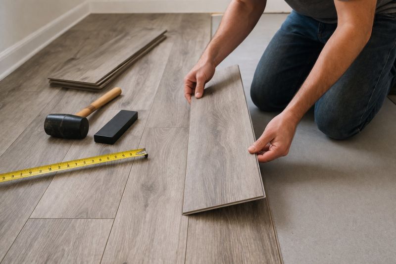 Vinyl Plank Floor Installation in Manassas, VA